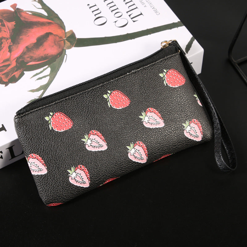 Women's Retro Zipper Short Simple Multifunction Storage Ladies Wallet