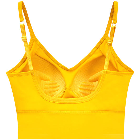 Female Spaghetti Strap With Chest Pad Tanks Camis