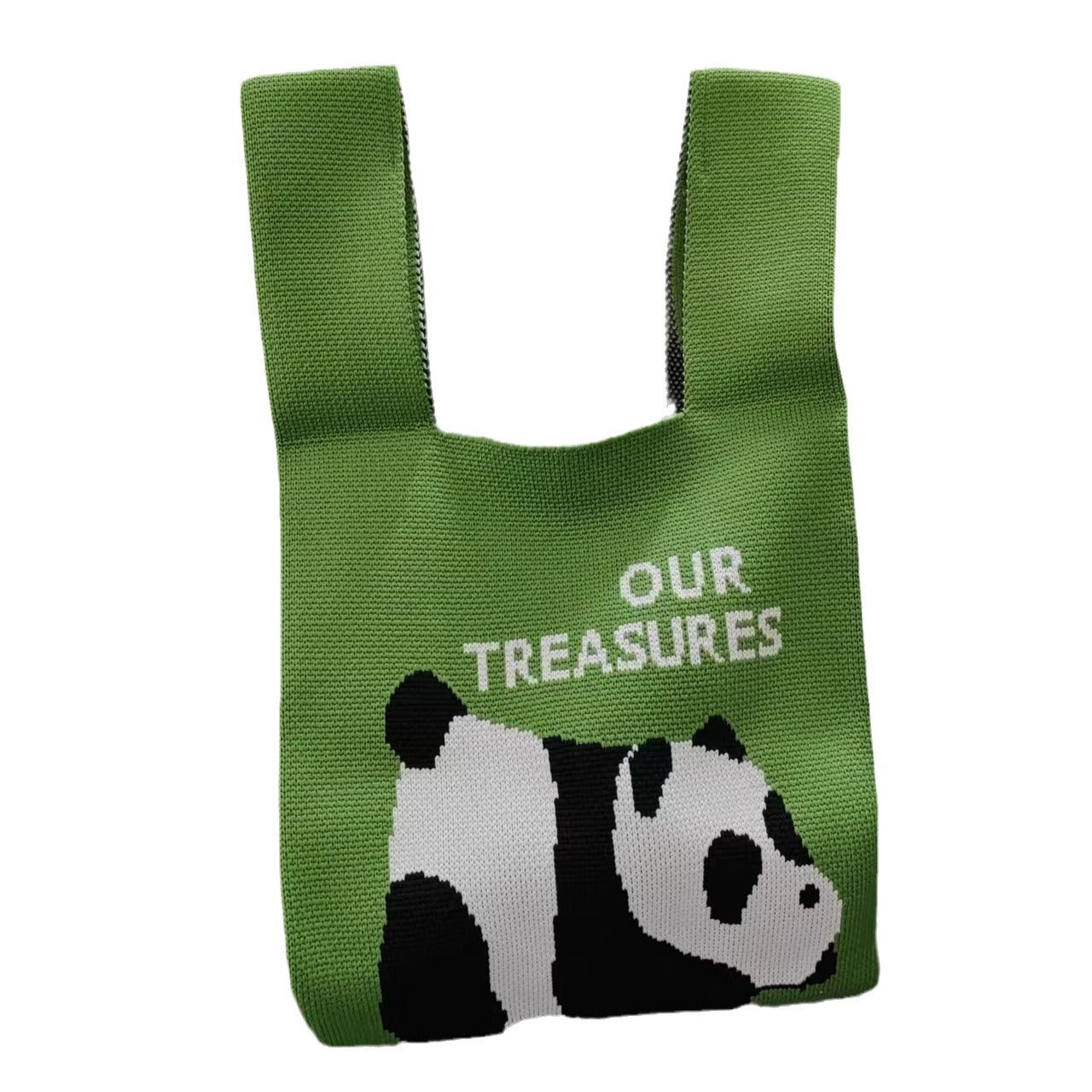 Korean Style Woolen Yarn Heart Trendy Handbags