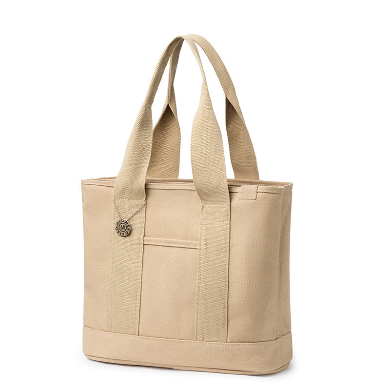 Classy Korean Style Canvas Lunch Hand Handbags