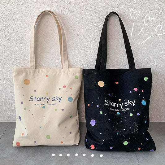 Canvas Female Summer Korean Style Large Capacity Class One Shoulder Bags