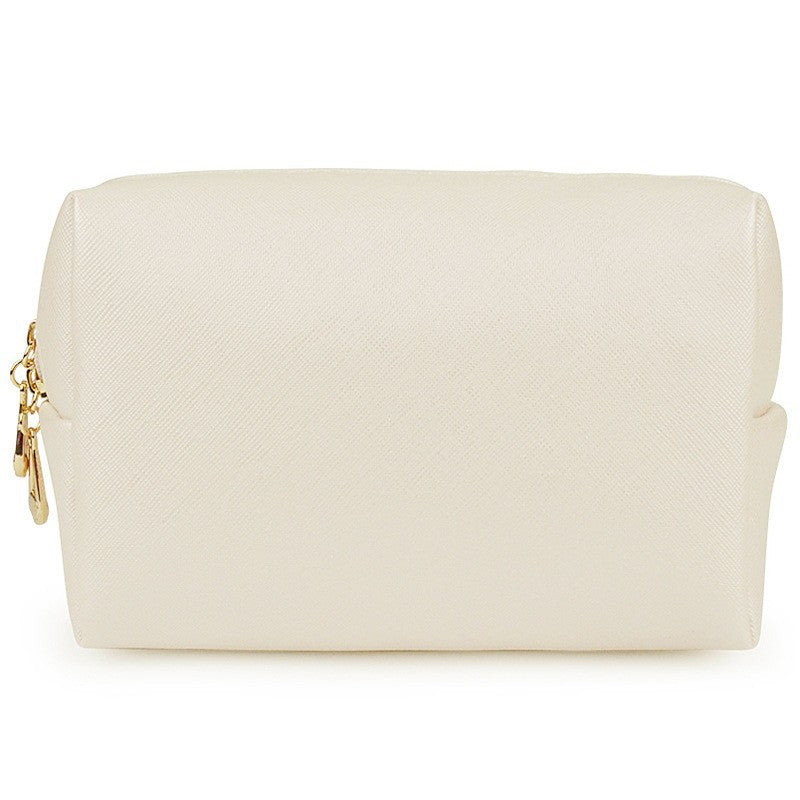 Embroidery Lettered Make-up Chenille Waterproof Large Makeup Bag