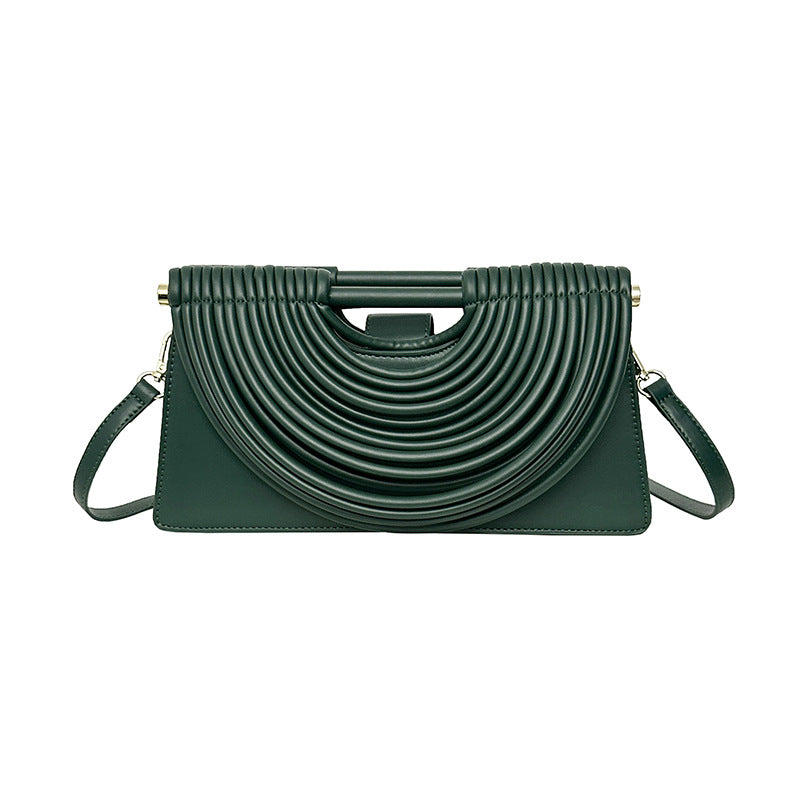 Women's Niche Woven Noodle Retro Hot Unique Women's Messenger Bag