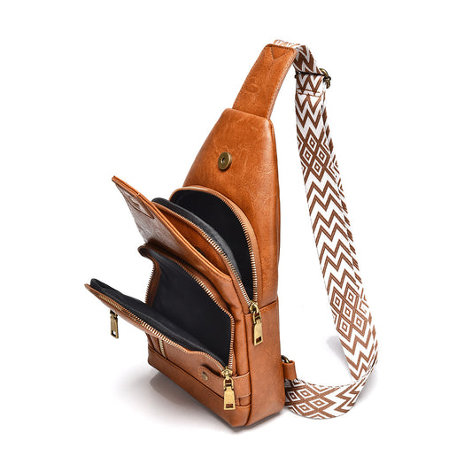 Unique Men's Cool High-grade Versatile Waterproof Men's Chest Bags