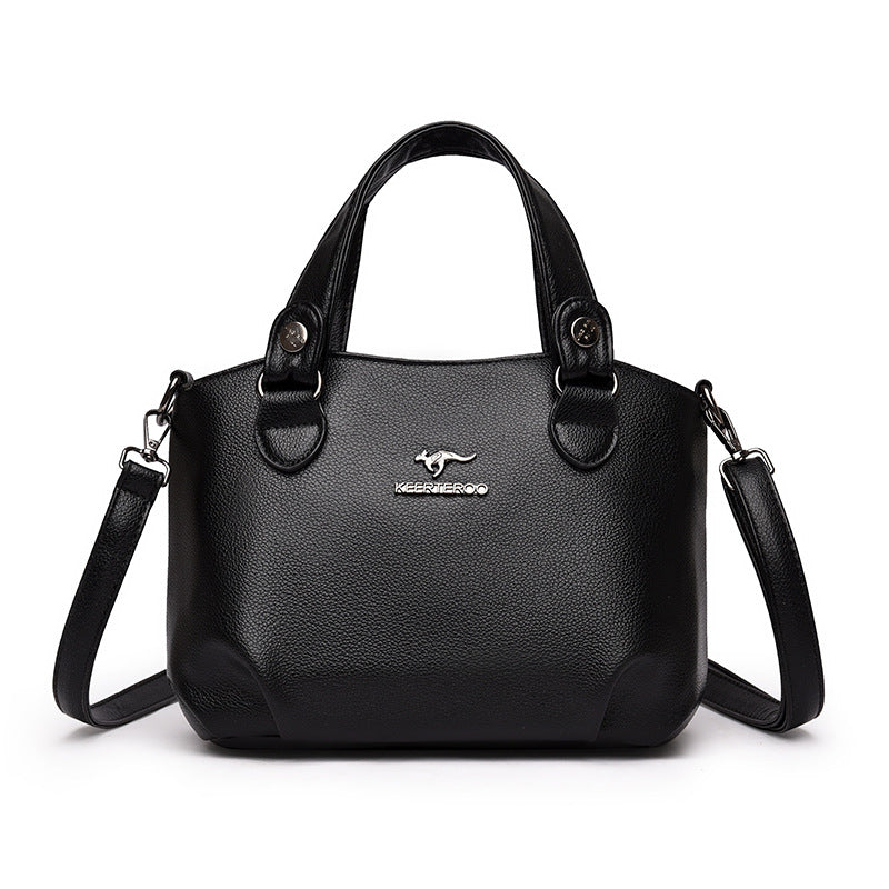 Fashion Slouchy Women's Soft Leather Pouch Bags