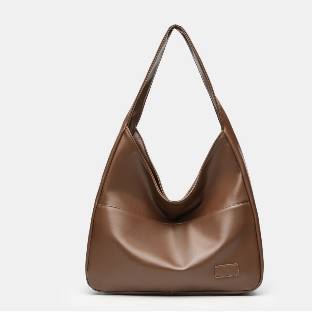 Large Capacity Brown Vintage Simple Fashion Shoulder Bags