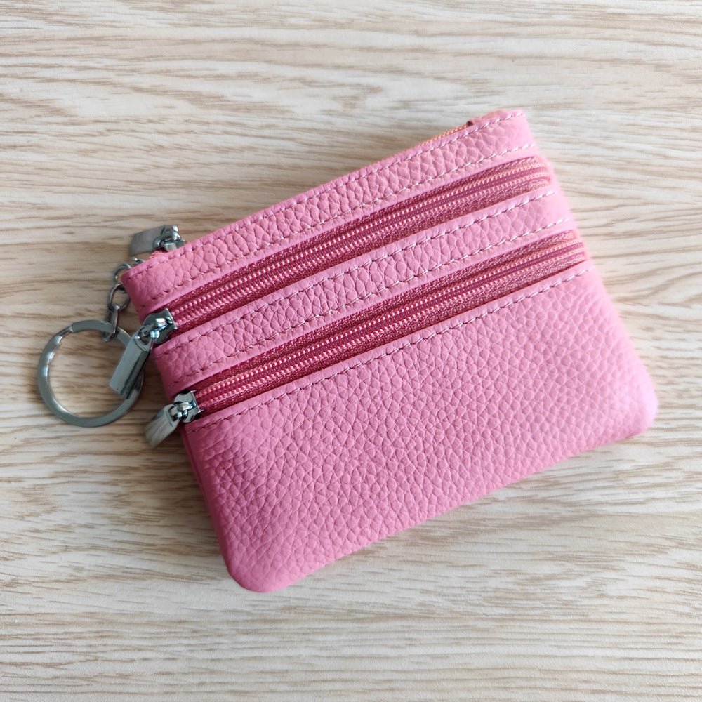 Women's Genuine Leather Business Short For Card Holder