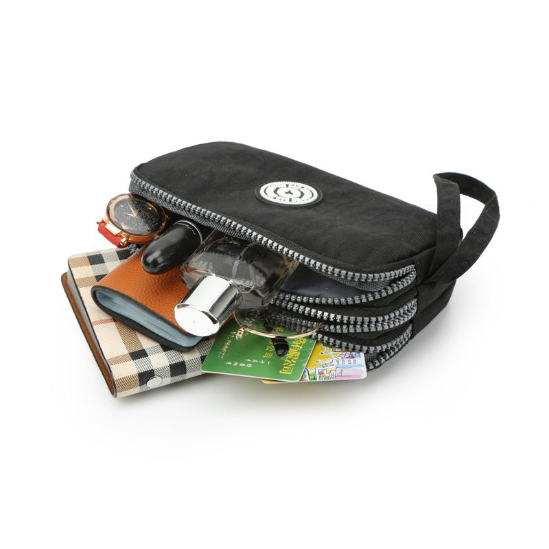 Women's Canvas Cloth Human Mother Nylon Handbags