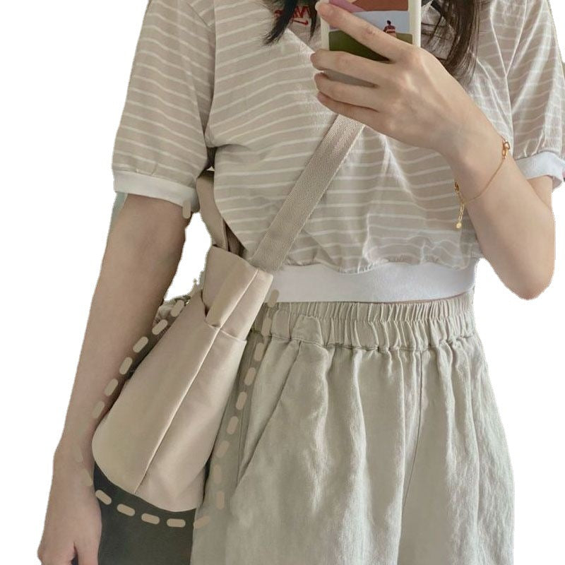 Versatile Large Capacity Female Storage One Crossbody Bags