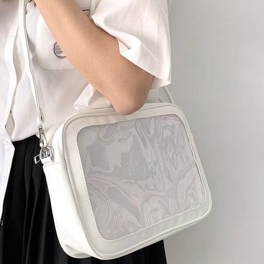 Comic Show Cartoon Uniform Style Bar Rice Crossbody Bags