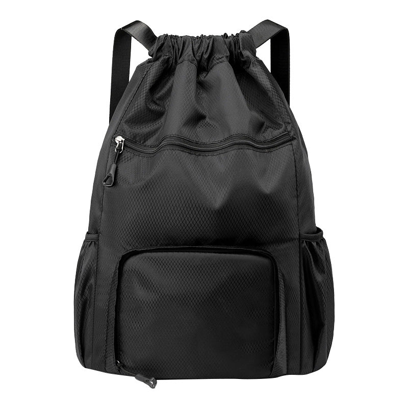 Charming Drawstring Large Capacity Unisex Simple Backpacks