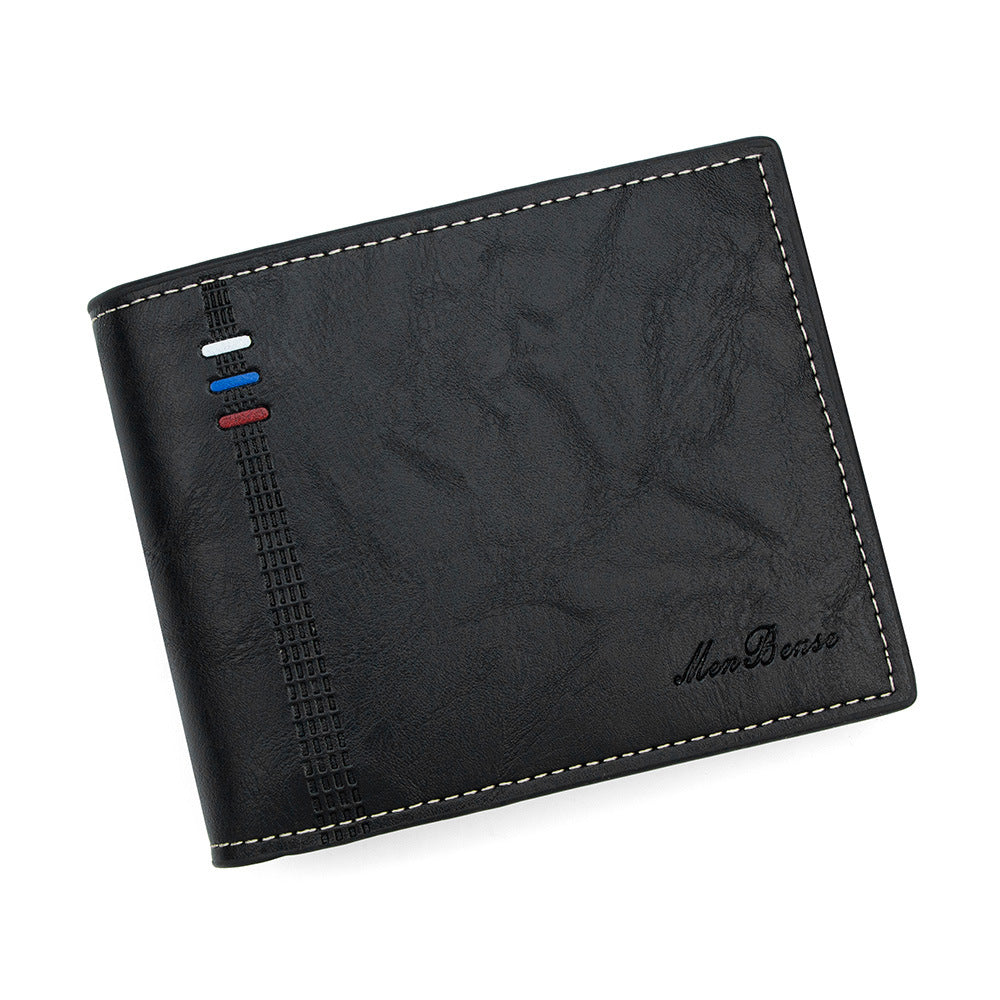 Men's Fashion Short Multiple Slots Large Capacity Men's Wallet