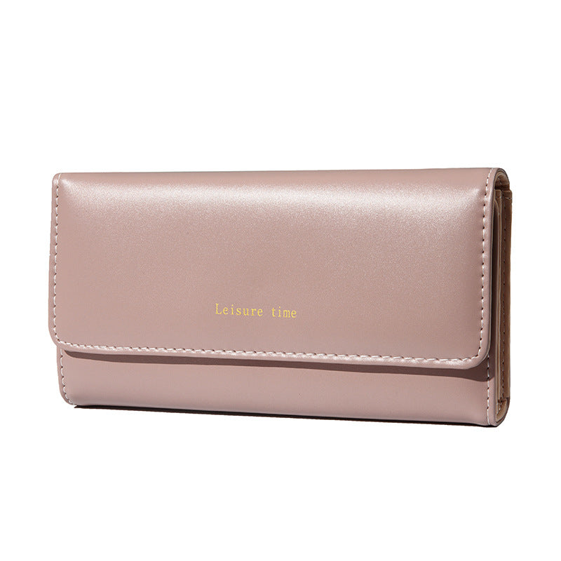 Women's Large Capacity Clutch Multiple Slots Long Ladies Wallets