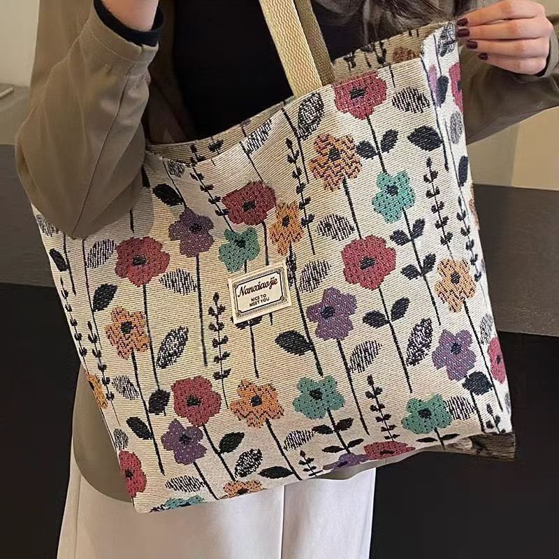 Women's Large Capacity Canvas For Class Commuter Bags