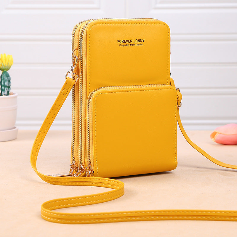 Transparent Touch Screen Organ Multiple Slots Trendy Bags