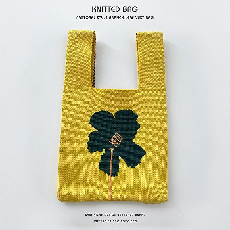 Series Knitted Versatile Large Capacity Commuter Holiday Bags