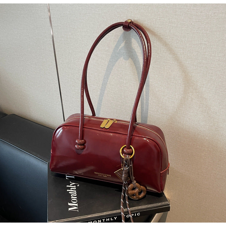 Women's Trendy Retro Large Capacity Pillow Commuter Portable Women's Shoulder Bag