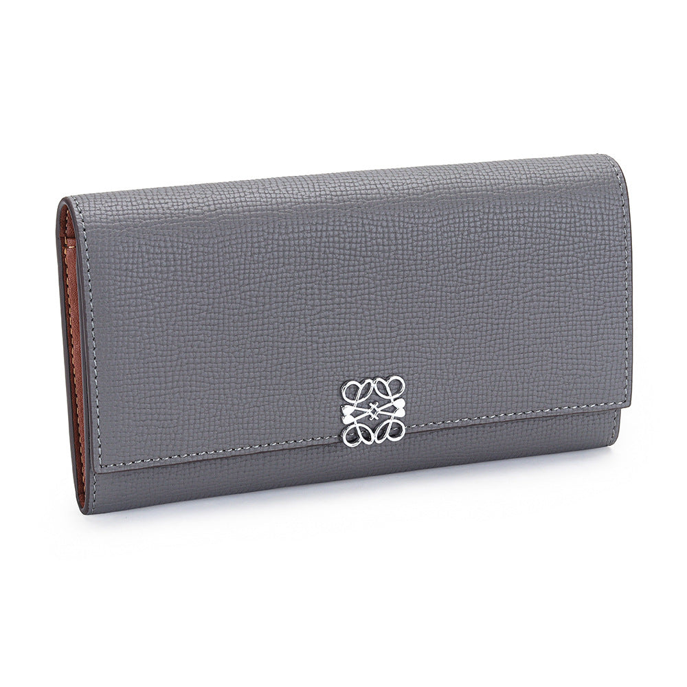 Women's Leather Fashion Large Capacity Multiple Slots Long Ladies Wallet