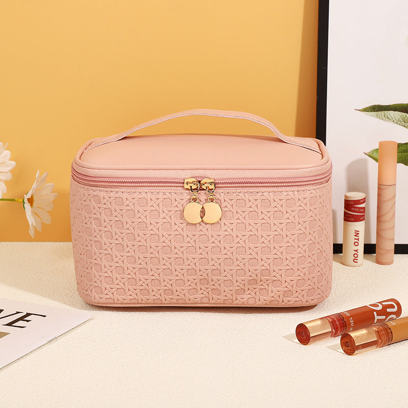 Women's Simple Portable High-grade Storage Waterproof Wash Makeup Bag