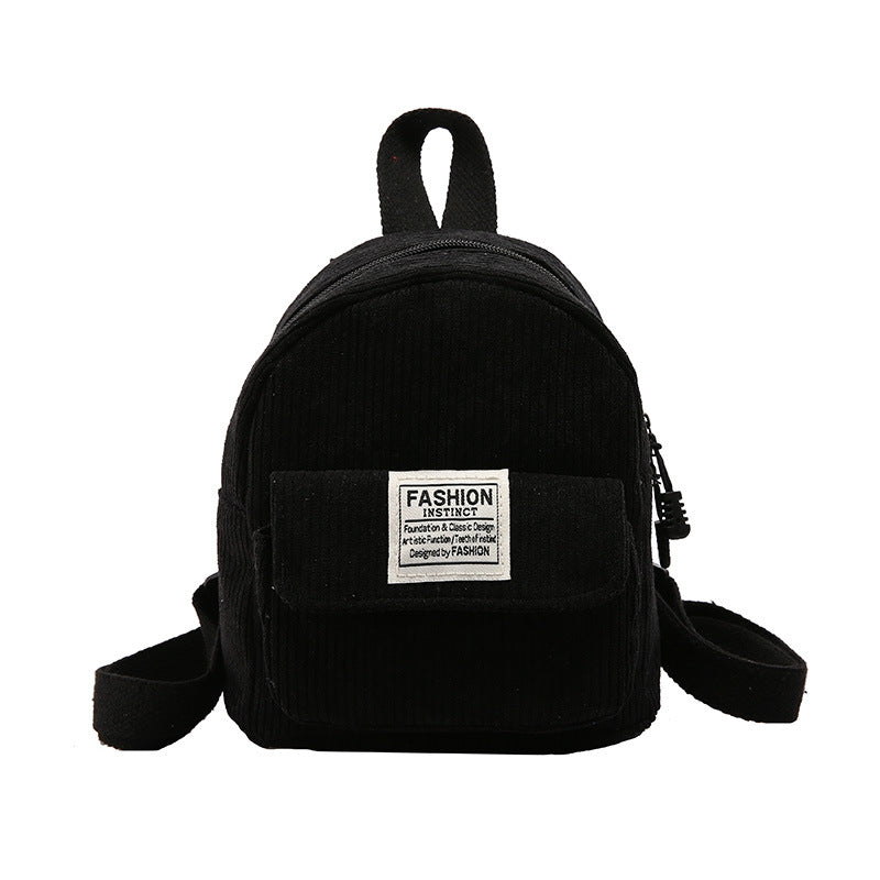 Attractive Women's Slouchy Corduroy Mini Leisure Crossbody Bags