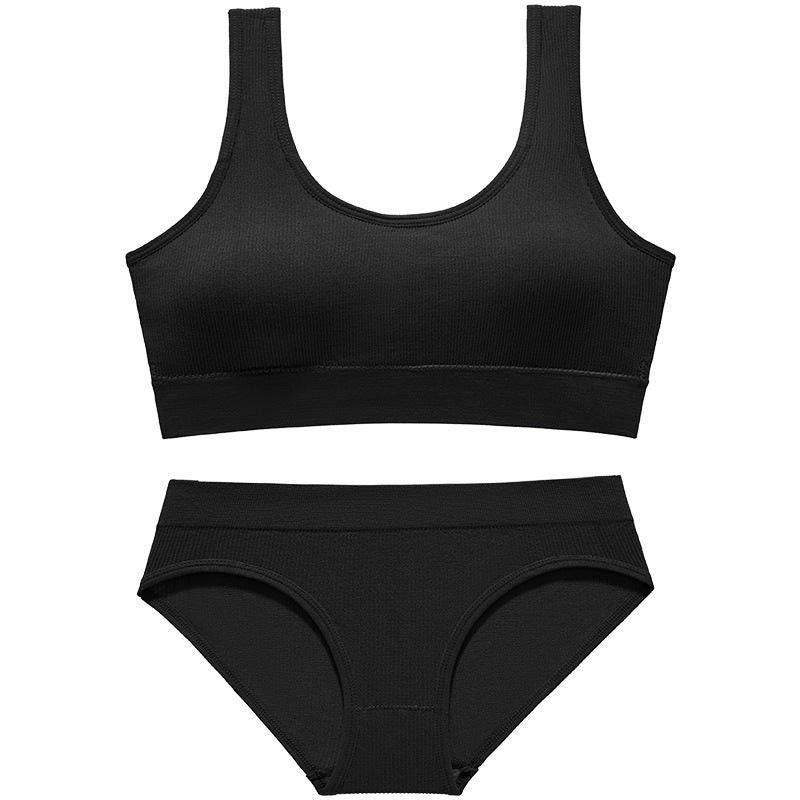 Women's Small Thin Wireless Push Up Sexy Lingerie Sets