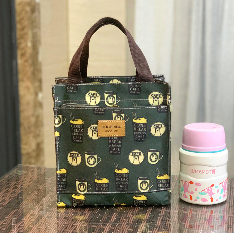 Volume Waterproof Lunch Box Snack Make-up Handbags