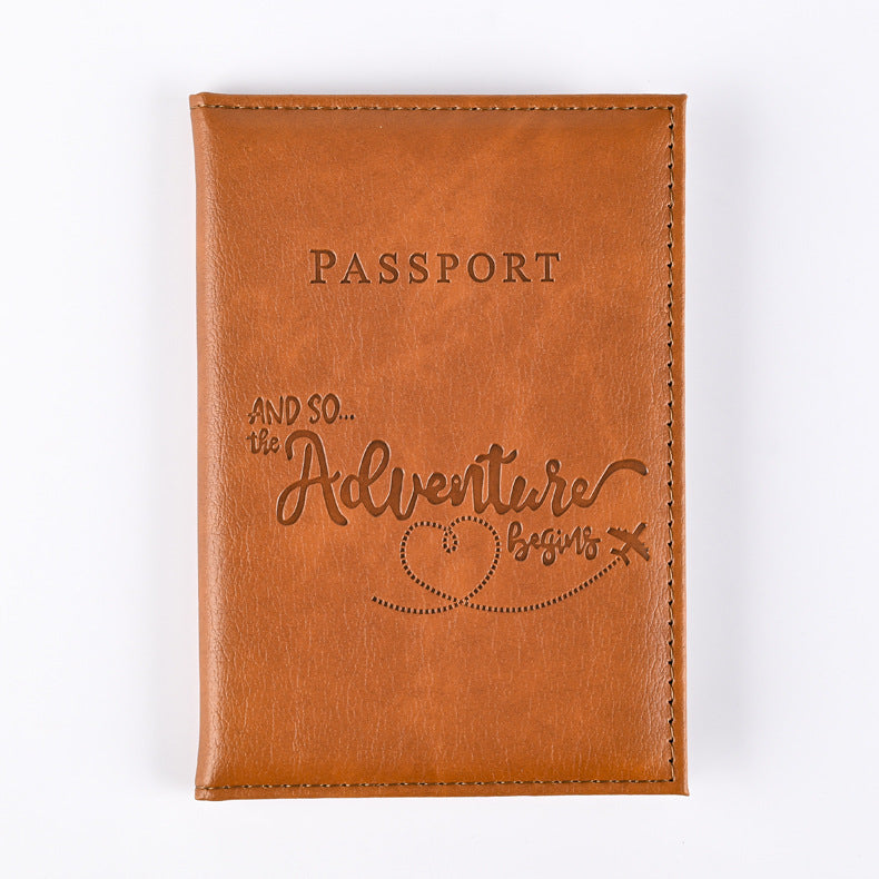 Grain Color Changing Passport Cover Ticket Card Holder