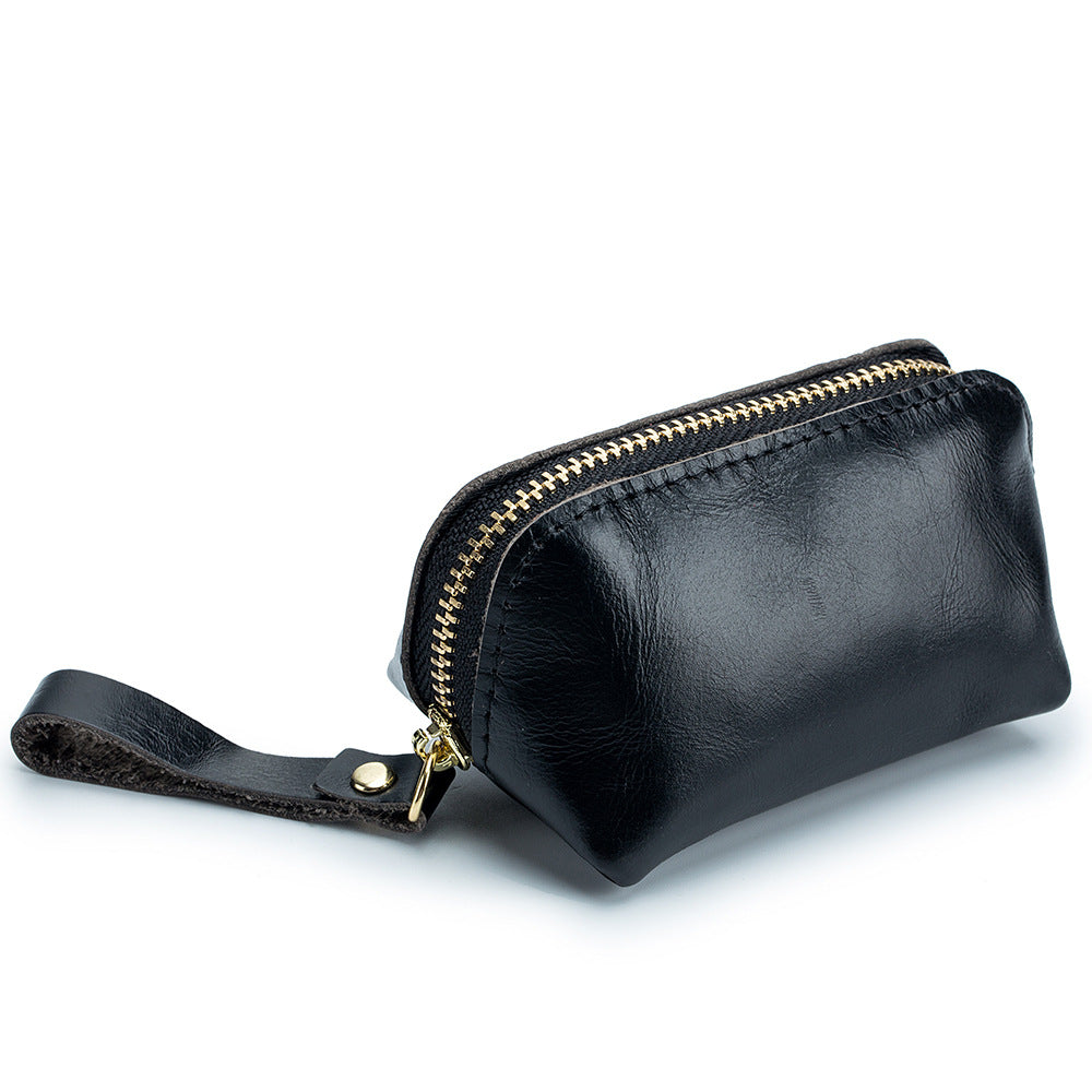 Women's & Men's & Pocket Zipper Simple Solid Color Coin Purses