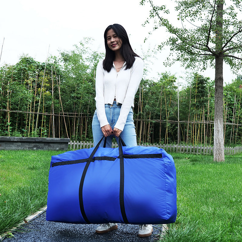 Color Oxford Cloth Waterproof Packing Woven Travel Bags