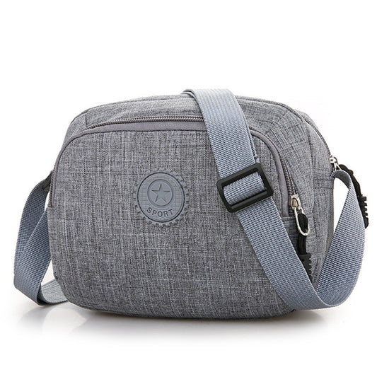 Women's Nylon Canvas Fashion Mom Flower Crossbody Bags