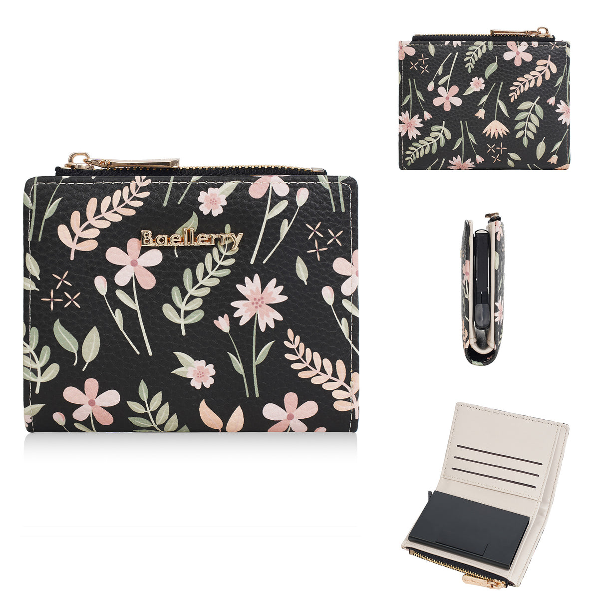 Women's Short Style High-grade One Korean Printed Ladies Wallet
