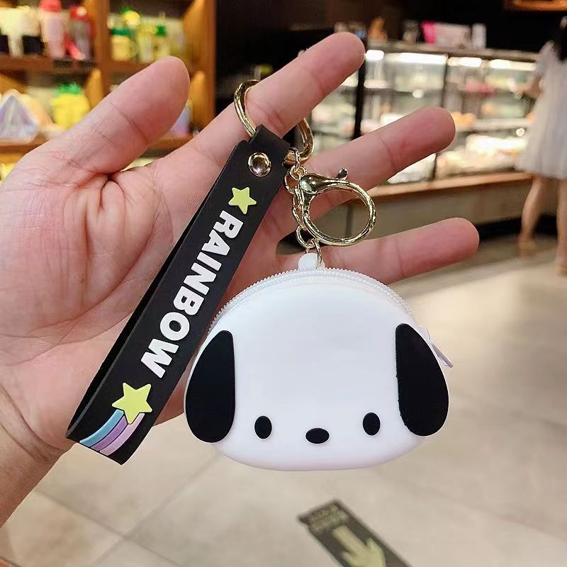 Summer Cartoon Animal Silicone Earphone Lovely Coin Purses