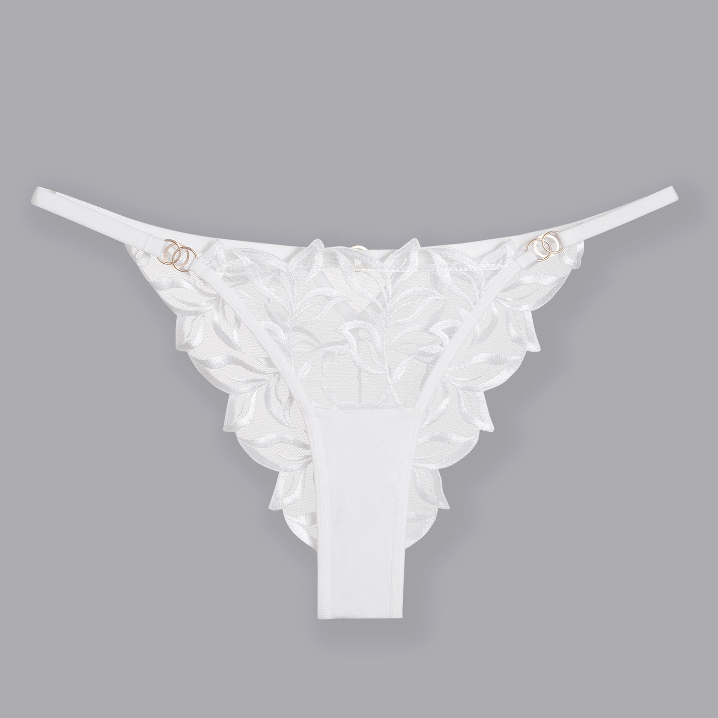 Women's Classic Embroidery Two Suit Underwear Fishbone Bras