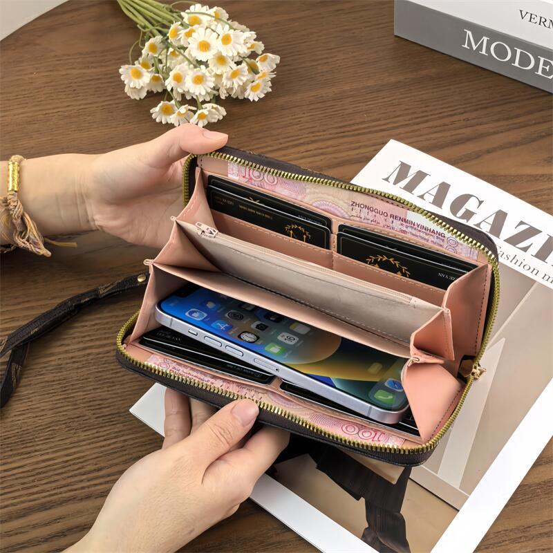 Women's Design Long Business Retro Simple Clutch Coin Purses