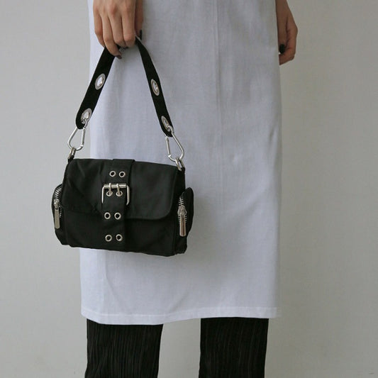 Beautiful Graceful Niche Personality Design Retro Shoulder Bags