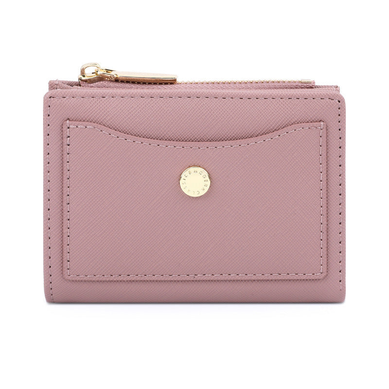 Women's Multiple Slots High-grade Folding Short Ladies Wallets