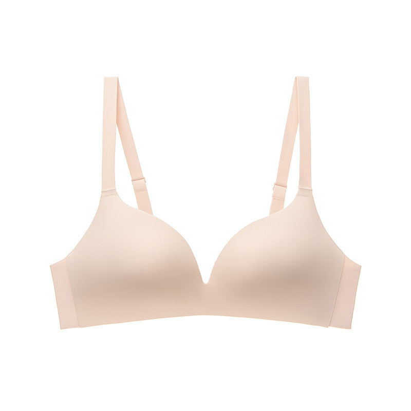 Small Underwear Seamless Paper Solid Color Breast Bras