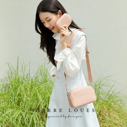 Women's Large Capacity Korean Style Solid Color Shoulder Bags