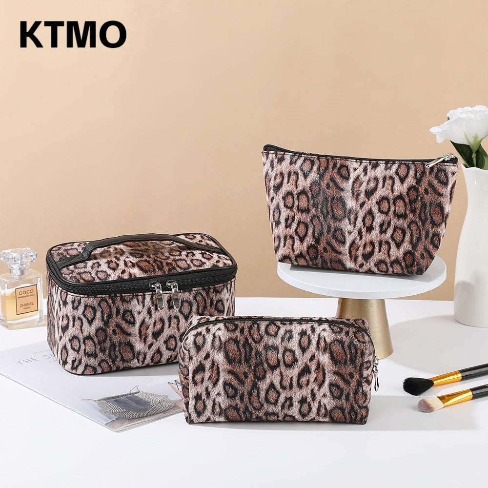 Portable Large Capacity Wash Stylish Versatile Makeup Bag