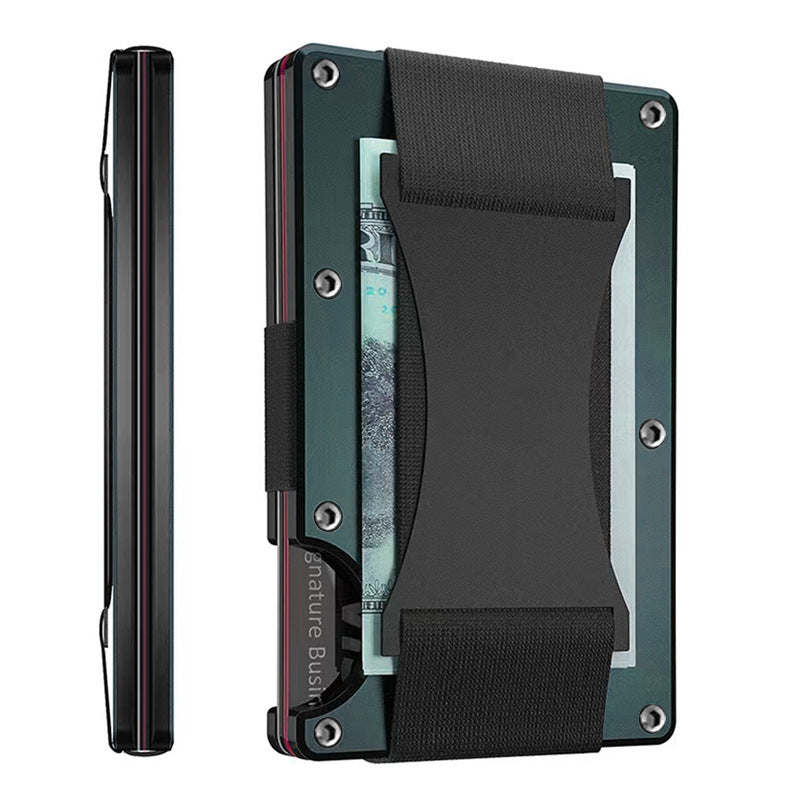 Metal Carbon Fiber Swiping Blocking Technology Card Holder