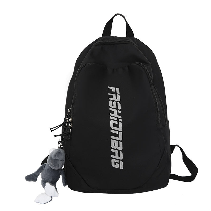Junior High College Class Nylon Female Backpacks