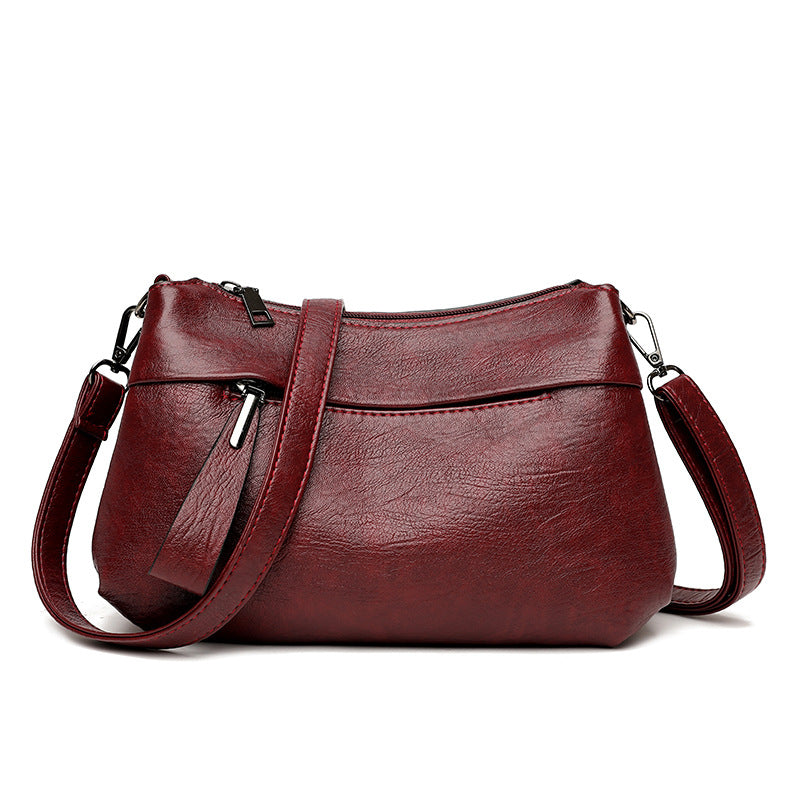 Women's Korean Fashion Simple Trendy Mom Elegant Crossbody Bags