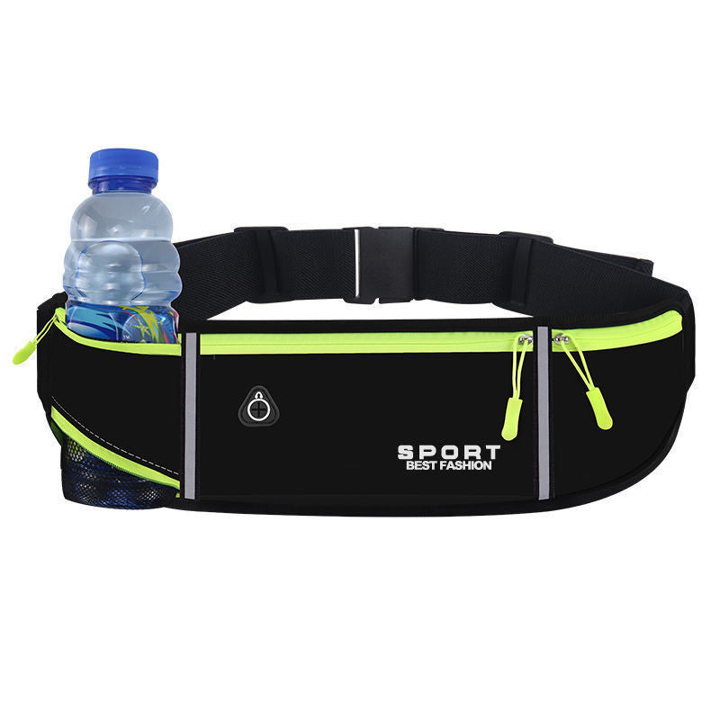 Women's & Men's & Summer Close-fitting Mobile Fitness Kettle Men's Waist Packs