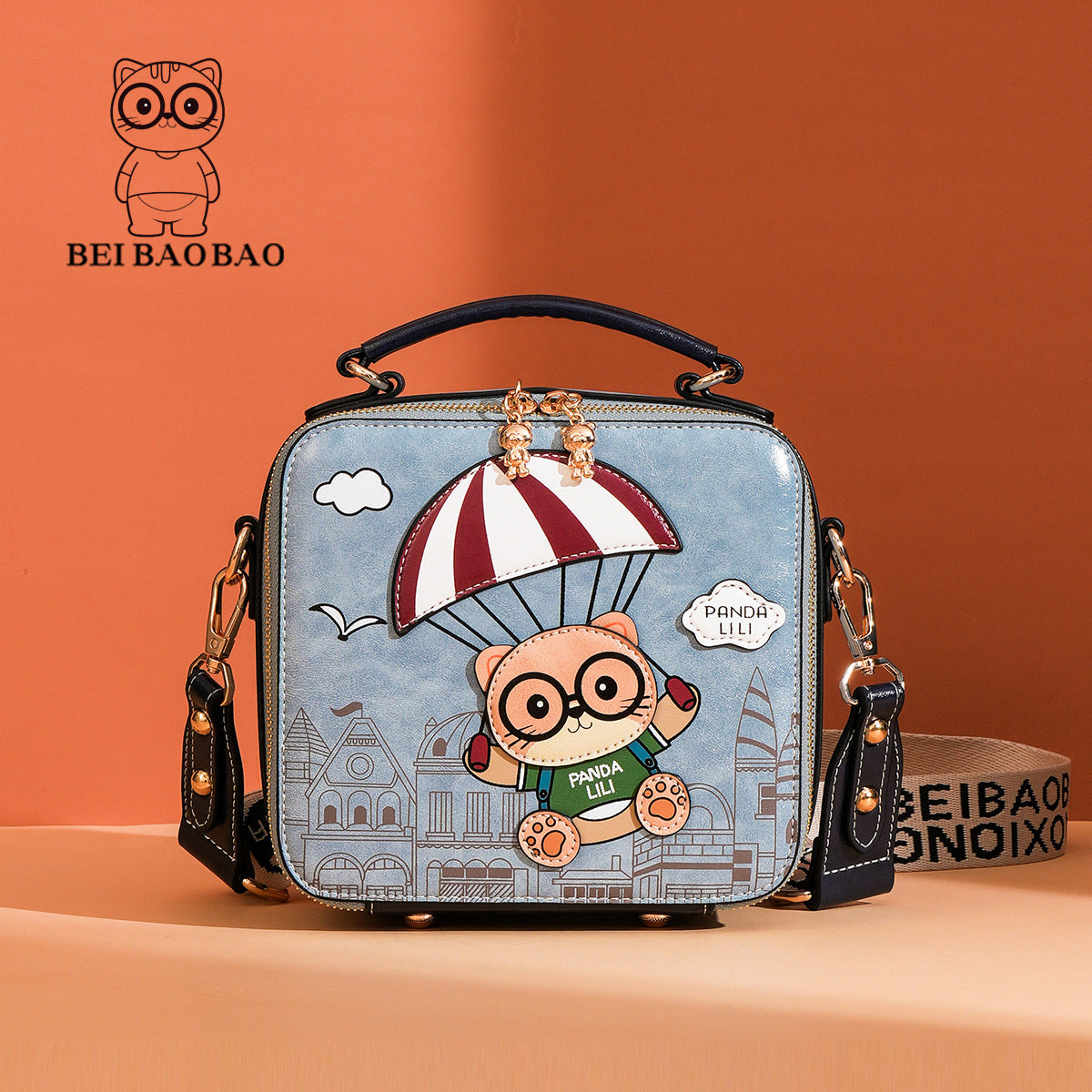 Source Simple Box Creative Cartoon Cat Bags