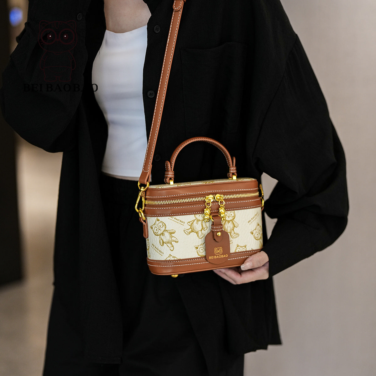 Comfortable Women's Source Fashion Box Portable Women's Messenger Bag