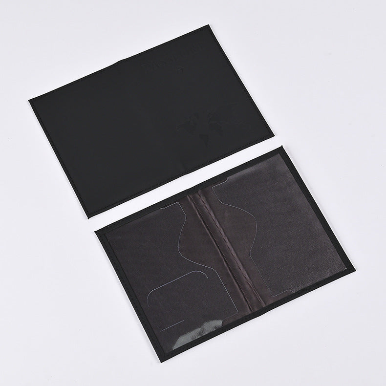 Plain Skin Color Changing Passport Cover Card Holder