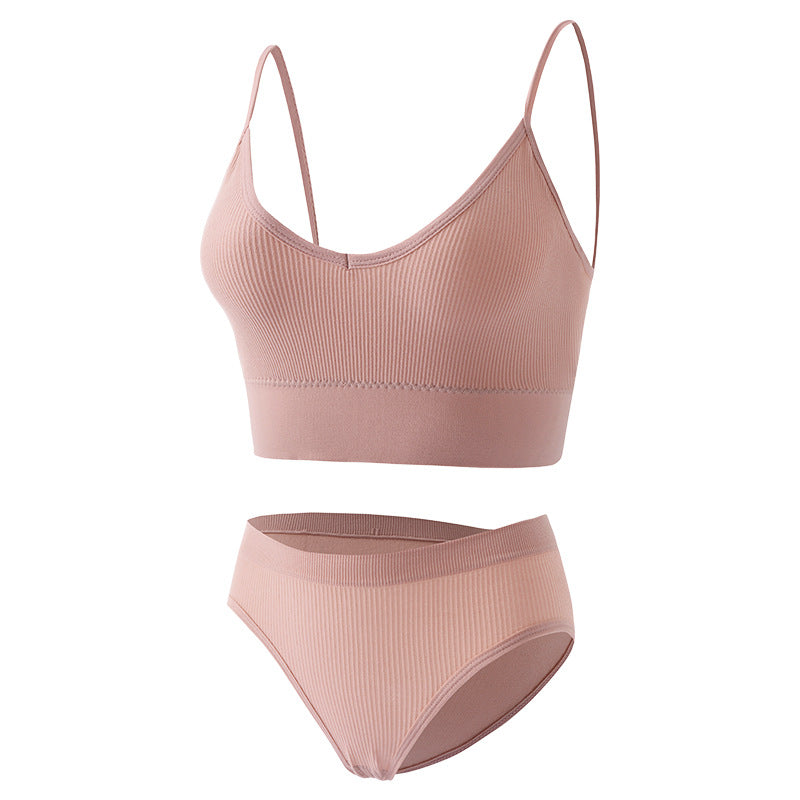 Women's Sexy Small Chest Push Up Base Lingerie Sets