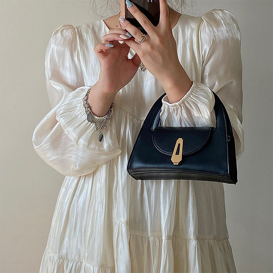 Women's High-grade Retro Latch Korean Temperament Wild Handbags