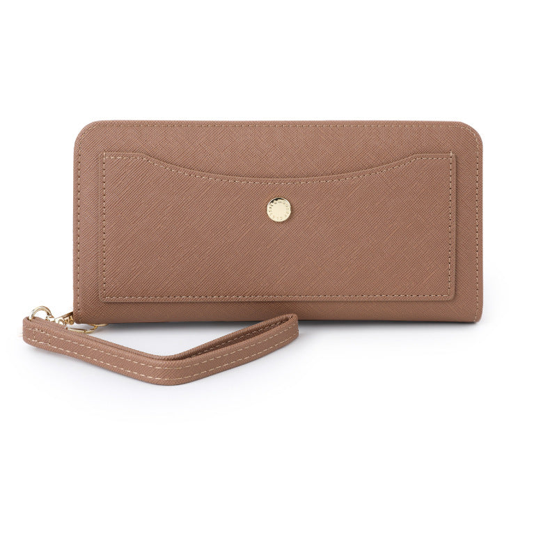 Popular Women's Fashion Advanced Leather Long Card Holder