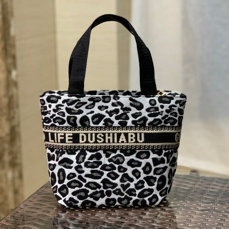 Women's Korean Style Letters Wash Mummy Lunch Cosmetic Bags